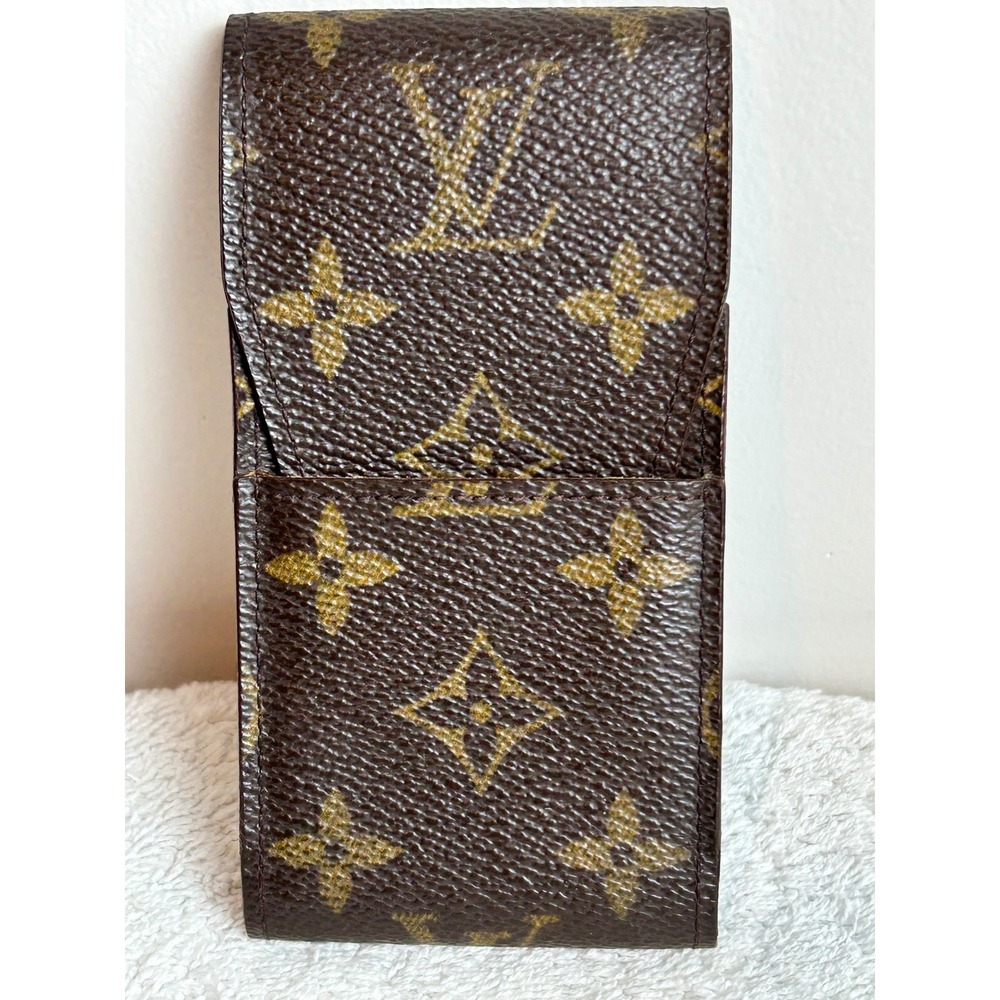 Louis Vuitton Monogram Leather pouch case